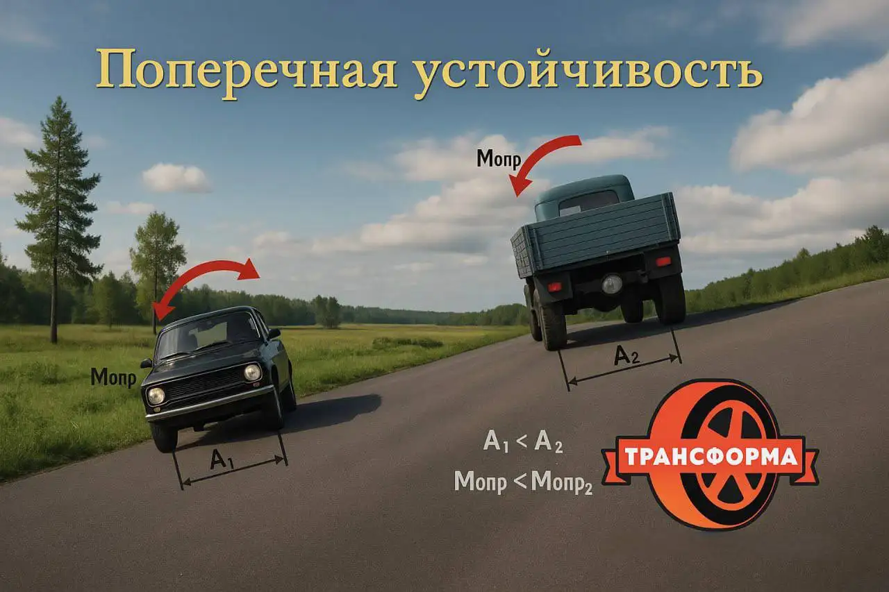 Образец заключения о поперечной устойчивости